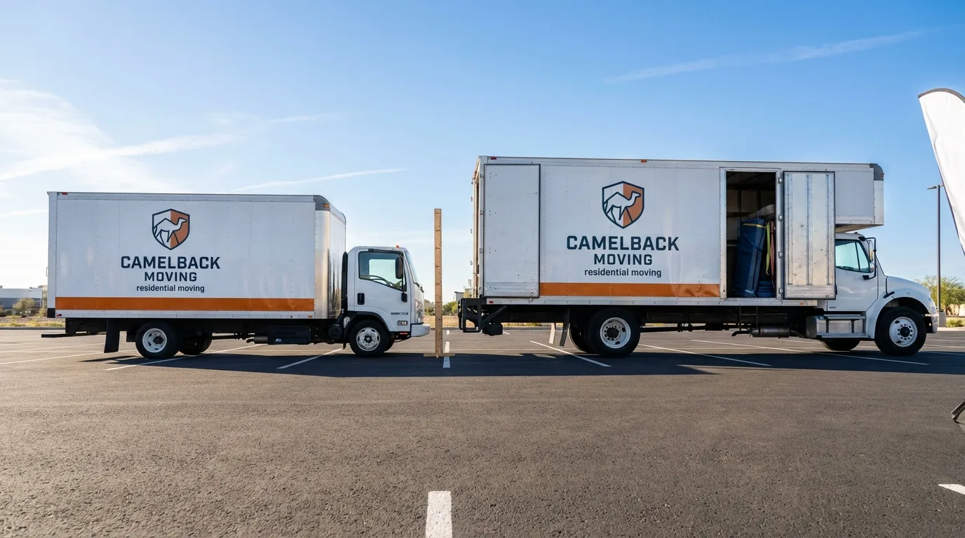 Moving truck size capacity guide in Chalfont